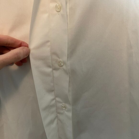 Pendleton Women Classic Clean Girl Eyelet Pretty Formal Button Collared Top 14 - Picture 5 of 11